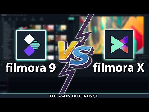 FILMORA 9 VS FILMORA X | THE MAIN DIFFERENCE..!!!