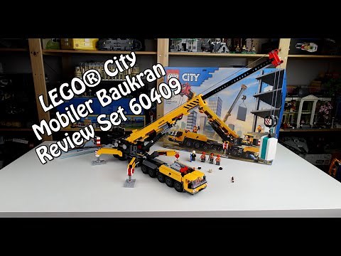 Review LEGO Mobiler Baukran 2024 (City Set 60409)