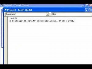 [VB6] Make and delete folders [VB6]