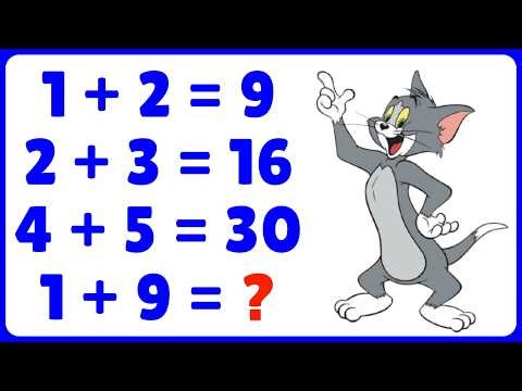 1 + 9 = ? For Geniuses Only! Logical Mathematical Sequence - How to Solve It? Logical Mathematica...