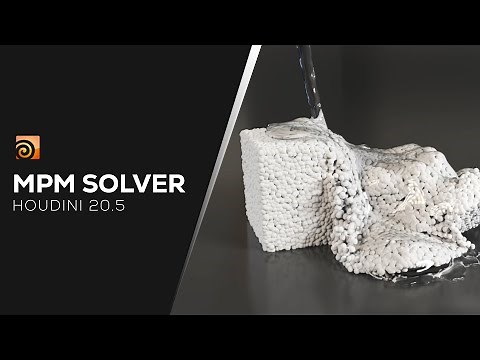MPM solver | Houdini 20.5 Tutorial