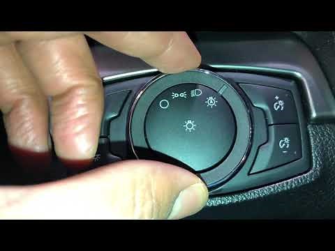 Ford Explorer - How to Turn On/OFF Headlights