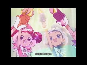 Ojamajo Doremi Sharp - Magical Stage - Patraine thru Phone - Doremi, Aiko, Hazuki, & Onpu