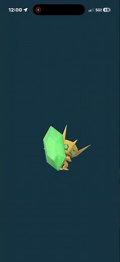 😮‍💨MOST BEAUTIFUL MEGA? Shiny Sableye Evolution! Green & Gold✨#pokemongo #gaming #pokemon #shiny