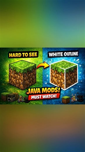 Minecraft Java Players Need This White Outline Mod! 👀
