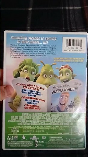 Planet 51 DVD overview