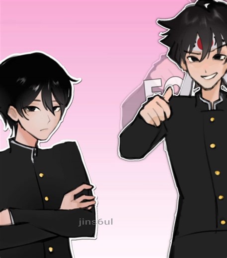 and then they had an epic rap battle! #taroyamada #budo #yanderesimulator #animationmeme #ayanoaishi also might be my last yan sim post for a while.. (maybe)