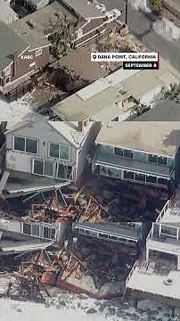 Intense waves damage homes along Malibu, Dana Point in California