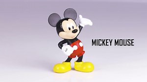 Mickey Mouse Collectible Figure Set, 5 Pack, Figures, Ages 3 Up, by Just Play