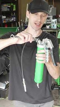 How to Load Grease into a Lock N Lube Grease Gun #johndeere318 #farmequipment #diy #johndeere