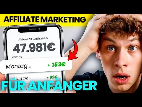 199€ AM TAG 🚀 mit Affiliate Marketing in 2024 | Schritt für Schritt Anleitung für Anfänger