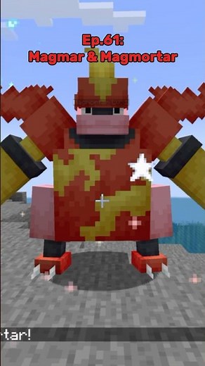 How to Catch Magmortar in Cobblemon! #shorts #cobblemon #minecraft #gaming