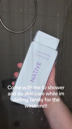 The angle is awful but…its what I had lol. I need to get me and octo buddy or whatever the phone cases are called. #skincare #shower #family #movedout