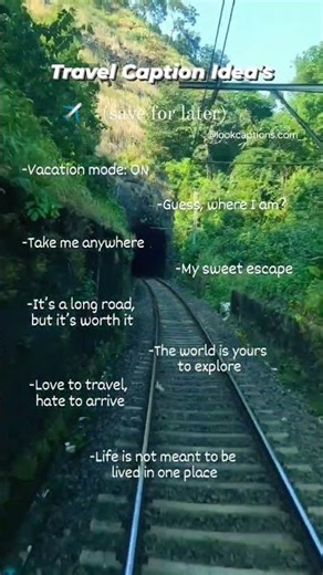 Travel Captions for Instagram | Travel Quotes ✈️ #travel #shorts #instagramcaptions