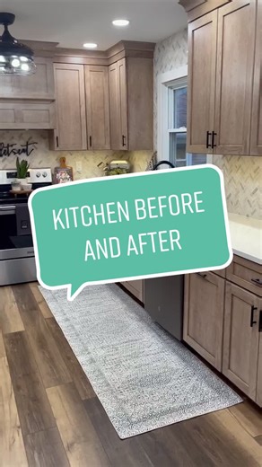 Kitchen transformation! #farmhouse #diy #farmhousedecor #farmhousestyle #homedecor #fyp #ZitHappens #WorthTheWait #kitchen #homerenovation #remodel