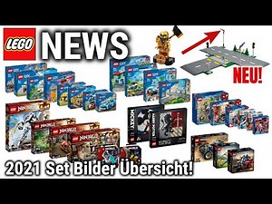 (fast) Alle LEGO Winter 2021 Set Bilder! [XXL] | neues City-System, Ninjago, Technic, Marvel,...