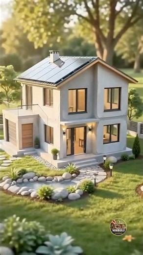 Building a Tiny Smart Home with Solar Roof 🌞🏠 | Miniature DIY Construction Timelapse #shorts