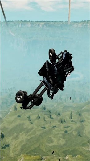 Full Throttle INSANE Long Downhill Mega Ramp | BeamNG.drive Epic Crashes & Speed Test #beamngdrive