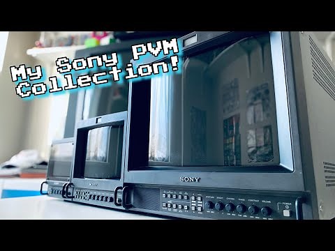 My Sony PVM Collection!