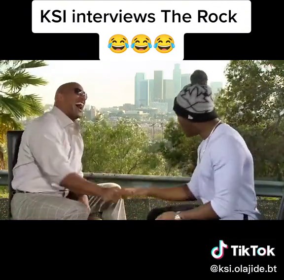 😂😂😂 #ksi #ksiolajidebt #jjolatunji #fyp #fypシ #foryou #foryoupage #xyzbca #xyzcba #trending #viral #interview #funny #lol #😂 #dwaynetherockjohnson #therock #dwaynejohnson #wwe #fastandfurious