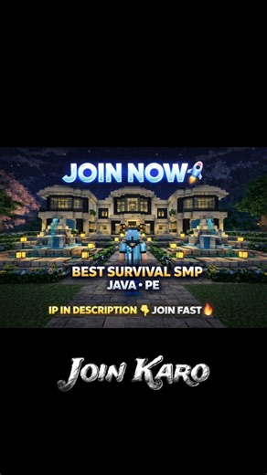 🔥 Best Minecraft SMP Server IP & Port! Join Now & Play 24/7! ⛏️