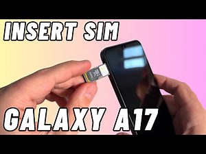 📱 How to Insert SIM Card & Memory Card in Samsung Galaxy A17 | Step-by-Step Tutorial