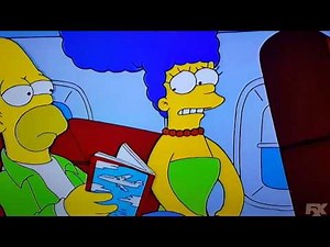 Marge Simpson Fear of Flying