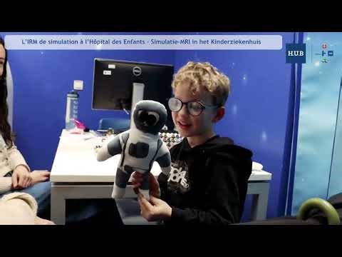 IRM de simulation à l’Hôpital des Enfants (HUDERF)-Simulatie-MRI in het Kinderziekenhuis