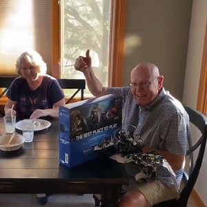 This 80-year-old loves video games, so his kids got him a PS4 for his birthday 🎮❤️ | In The Know