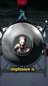 deep water Implosion #scienceexperiment #viral #science #deepwater #titanic