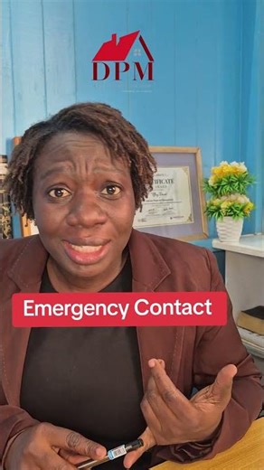 Have atleast one other number on file for tenants who live alone.