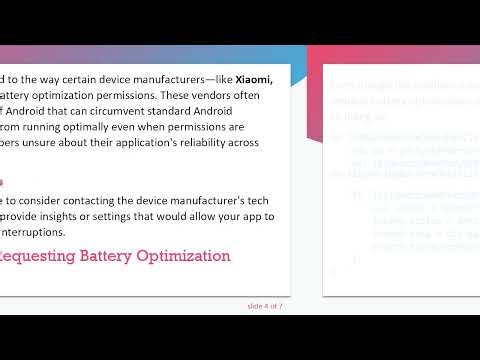 How to Tackle Battery Optimization Issues on Android API 28 Devices