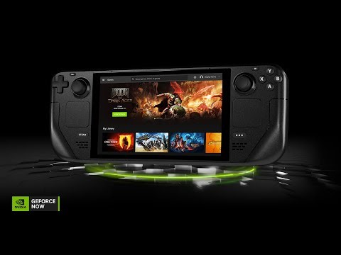 Steam Deck levels up with the arrival of GeForce NOW natively