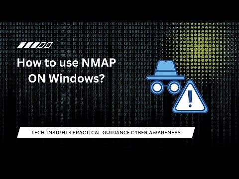How to use Nmap on windows