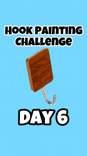 Day 6 of 8 Hook Painting Challenge