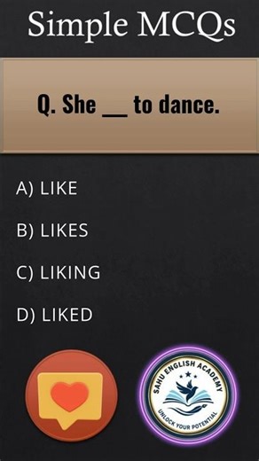 English MCQ Quiz | Test Your Grammar #mcqsseries #easyenglisheveryday #multiplechoicequestions