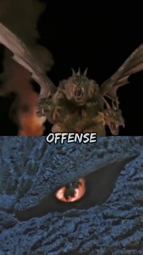 Godzilla (fw) vs King Ghidorah (gmk) #godzilla #godzillafinalwars #edit