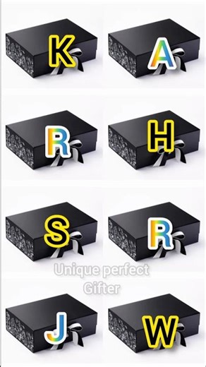 وصل الجديد| اختر انت وحظك| على حسب حرفك Lucky Box🎁#gift #part #islam #islamic #islamicvideo #foryou