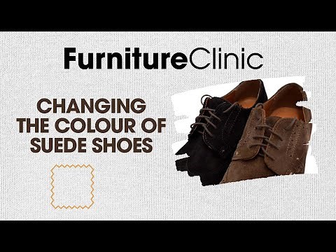How to Change The Colour Of Suede Shoes