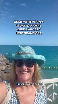 Live From: An MSC Grandiosa 3-Day Cruise to the Bahamas