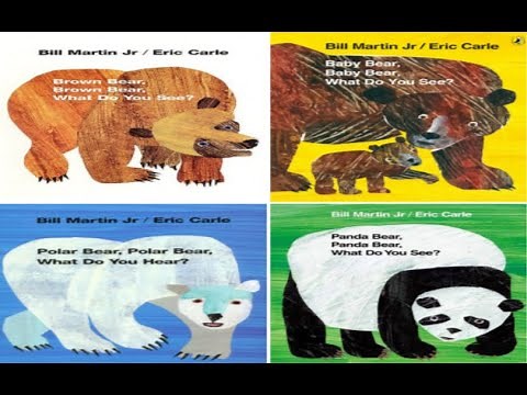 🐻 Brown Bear, Baby Bear, Polar Bear & Panda Bear 📚| Eric Carle Read Aloud #brownbear #readaloud