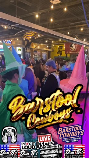 Saturday, October 25, it’s the Witches Walk. DJ Rod spins from 12 pm til & The Barstool Cowboys are live from 8 pm til Midnight. Located at 109 S Beach Blvd., #seeyouatdanbs #walkthisway | Dan B. Murphy's Restaurant & Bar