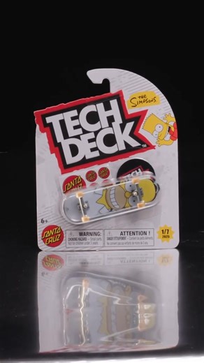 12K views · 292 reactions | Woo-Hoo! Homer x @santacruzskateboards #TechDeck #StartSmallGoBig #TheSimpsons | TechDeck | Facebook