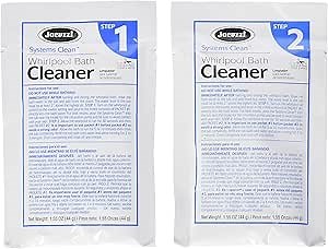 Jacuzzi Systems Clean Whirlpool bath,