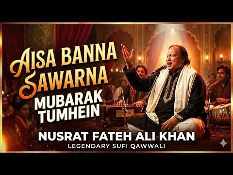 AISA BNNA SAWARNA (REMIX) - NUSRAT FATEH ALI KHAN X VIBRONO | FULL VERSION