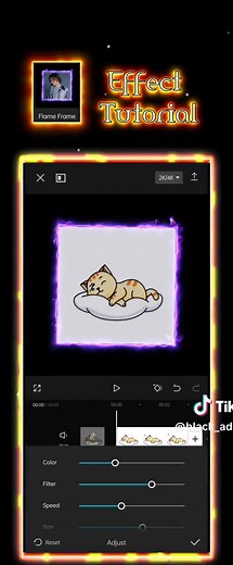 Flame Frame Effect Tutorial: How to Make Flames Border in CapCut