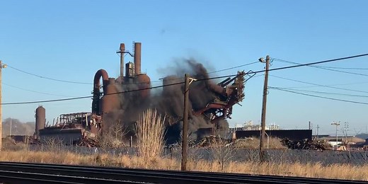 WATCH | Demolition of idle AK Steel site in Ashland, Ky