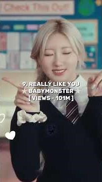 Top 20 most viewed K-pop songs in 2025 #kpop #kpopedit#bts #blackpink #babymonster #fyp #explore