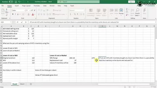 5. Financial Reporting And Analysis - 39. Inventory Valuation Part 4