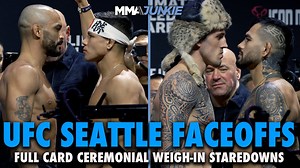 UFC Fight Night 252 Full Card Final Faceoffs | UFC Seattle | Ceremonial Weigh-Ins